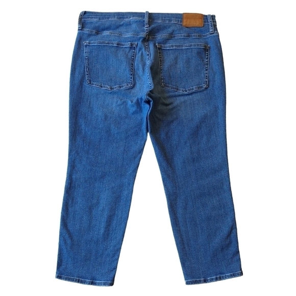 J. Crew Vintage Straight Jeans High Rise Medium Wash Classic AN022 PETITE - Picture 3 of 10